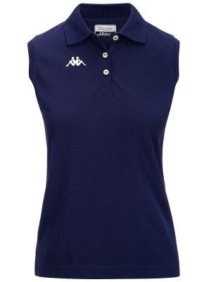 LOGO  TENNIS WWS SLIM - Polo Shirts - Polo - Woman - BLUE MARINE