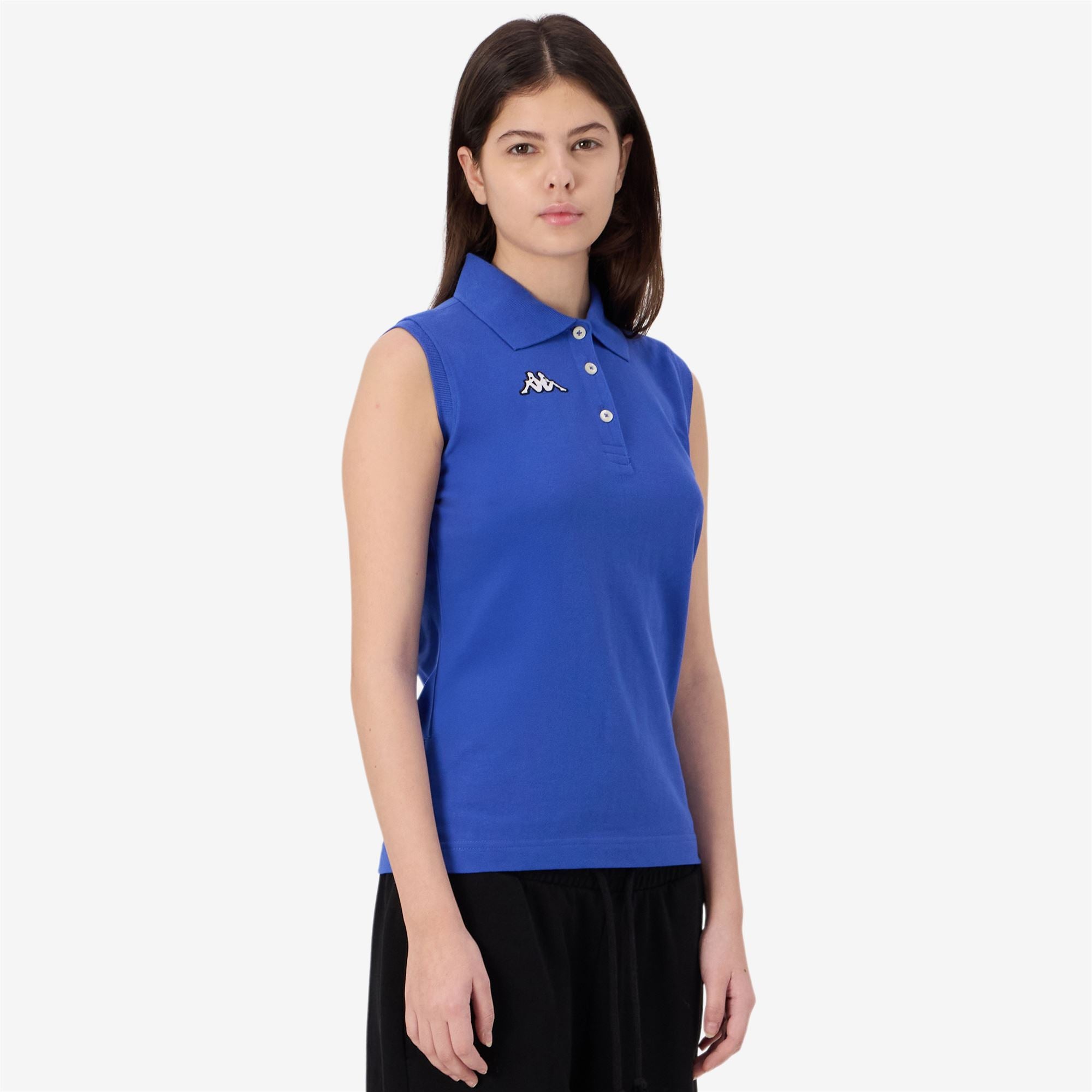 LOGO TENNIS WWS SLIM - Polo Shirts - Polo - Woman - BLUE ROYAL - Image 5