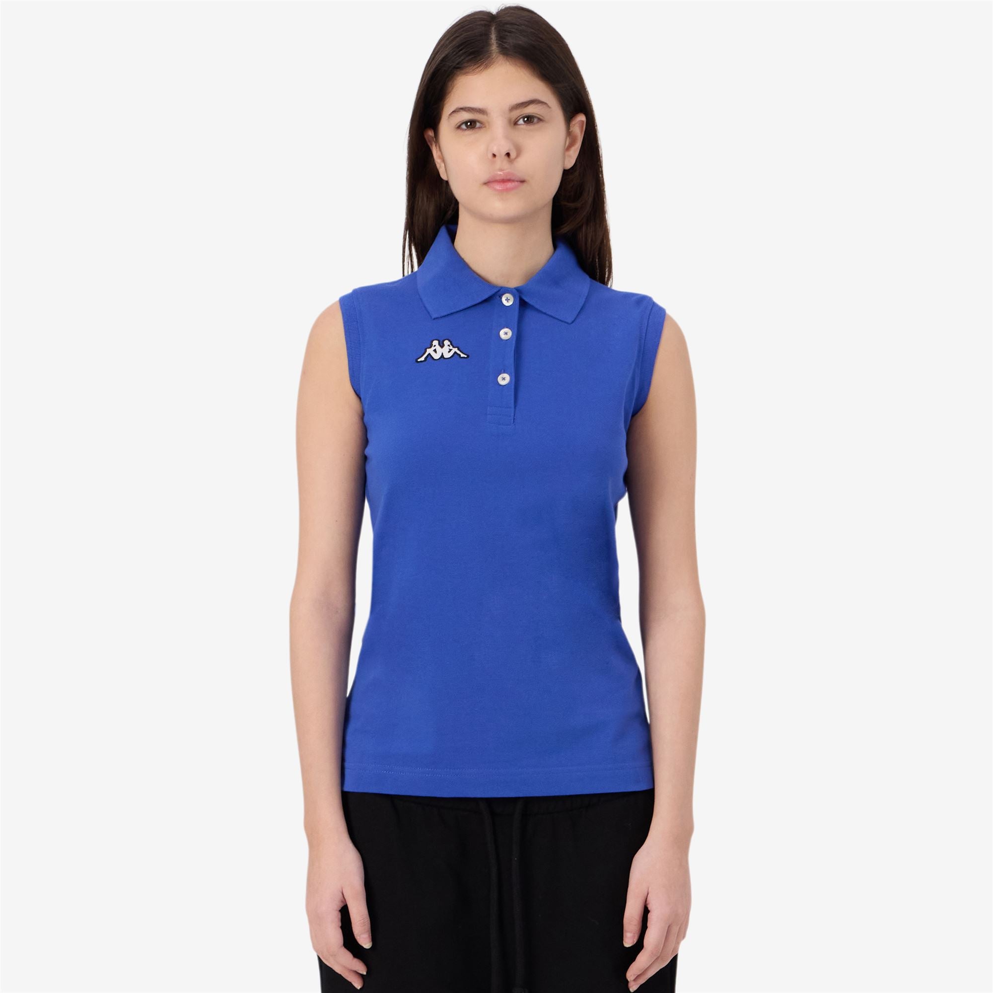 LOGO TENNIS WWS SLIM - Polo Shirts - Polo - Woman - BLUE ROYAL - Image 4