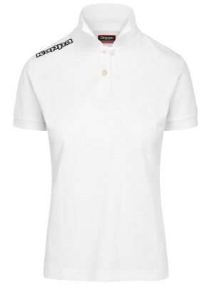 KAPPA4TRAINING POLO WSS SLIM - Polo Shirts - Polo - Woman - WHITE