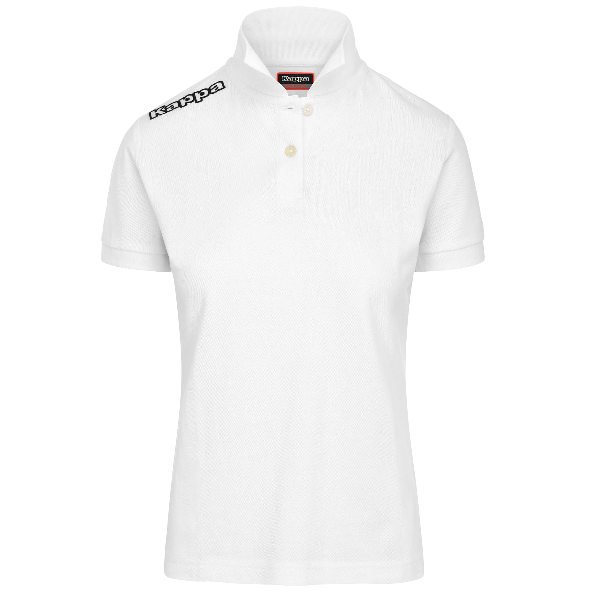 KAPPA4TRAINING POLO WSS SLIM - Polo Shirts - Polo - Woman - WHITE