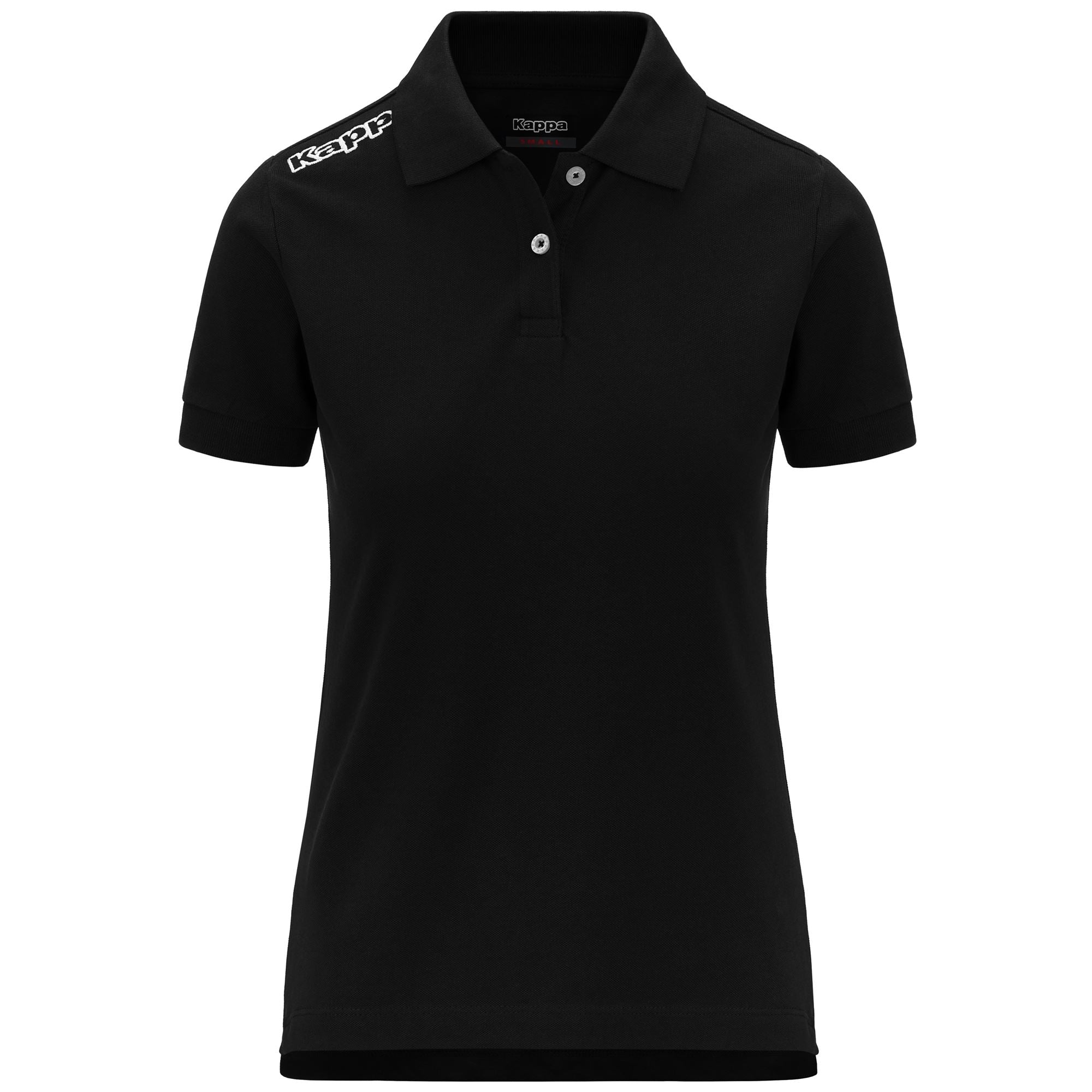 KAPPA4TRAINING POLO WSS SLIM - Polo Shirts - Polo - Woman - BLACK