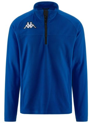 6CENTO 687B - Fleece - Jumper - Unisex - BLUE-BLACK