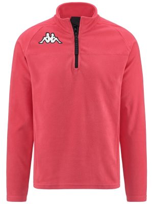 6CENTO 687B - Fleece - Jumper - Unisex - PINK-BLACK