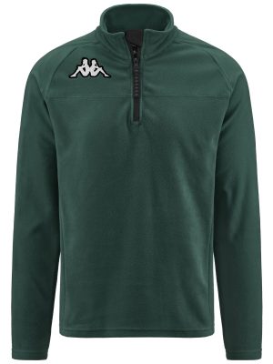 6CENTO 687B - Fleece - Jumper - Unisex - GREEN DK FOREST