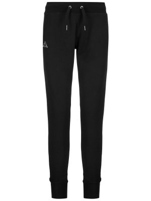LOGO ZALIA - Pants - Sport Trousers - Woman - BLACK