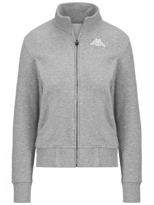 LOGO   ZOE - Fleece - Jacket - Woman - GREY MD MEL