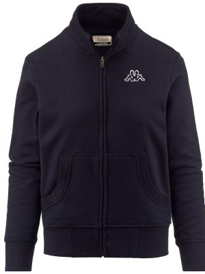 LOGO   ZOE - Fleece - Jacket - Woman - BLUE MARITIME