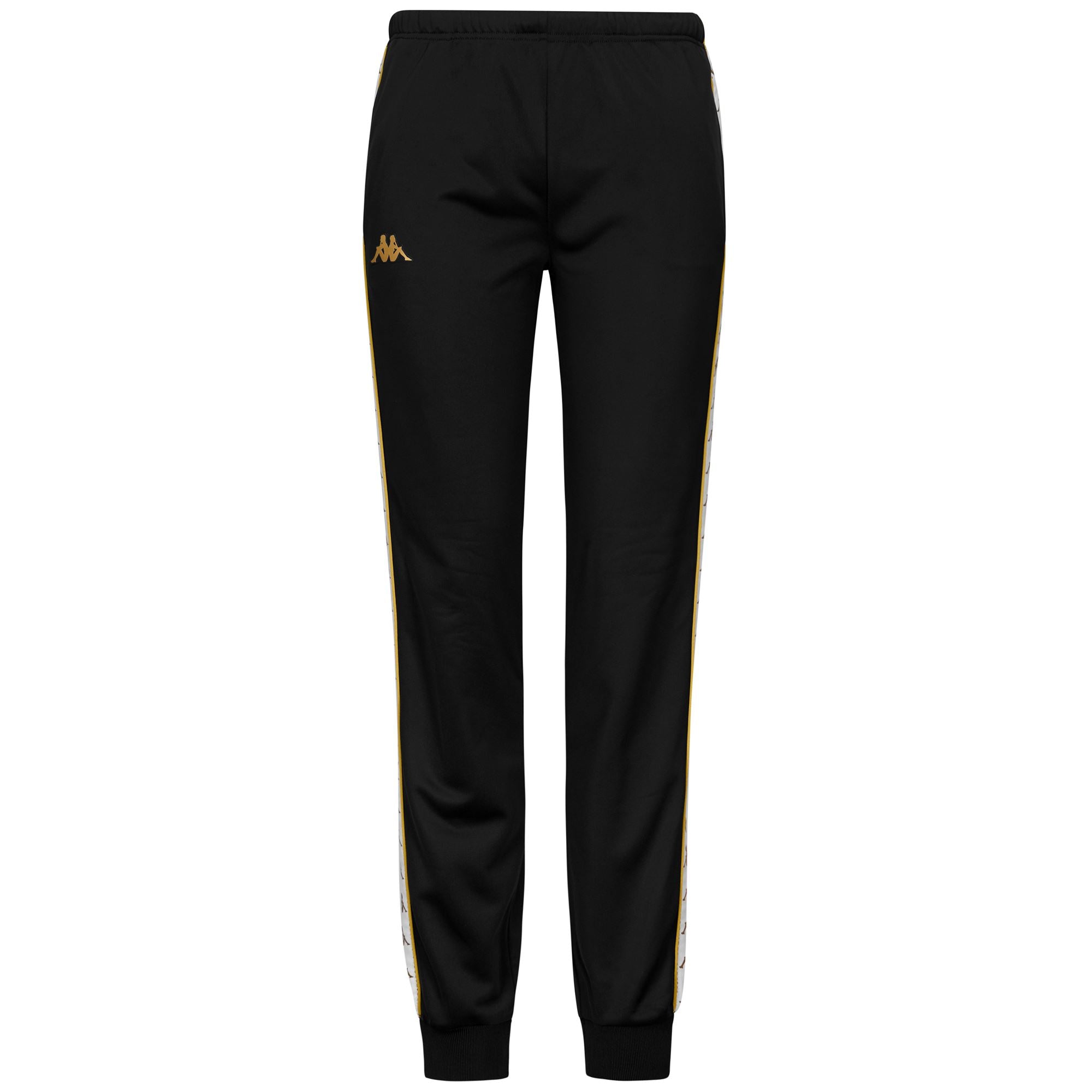 222 BANDA WRASTORIA SLIM - Pants - Sport Trousers - Woman - BLACK-YELLOW GOLD RICH-WHITE