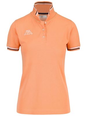LOGO   MALTAX WSS SLIM - Polo Shirts - Polo - Woman - ORANGE PEACH