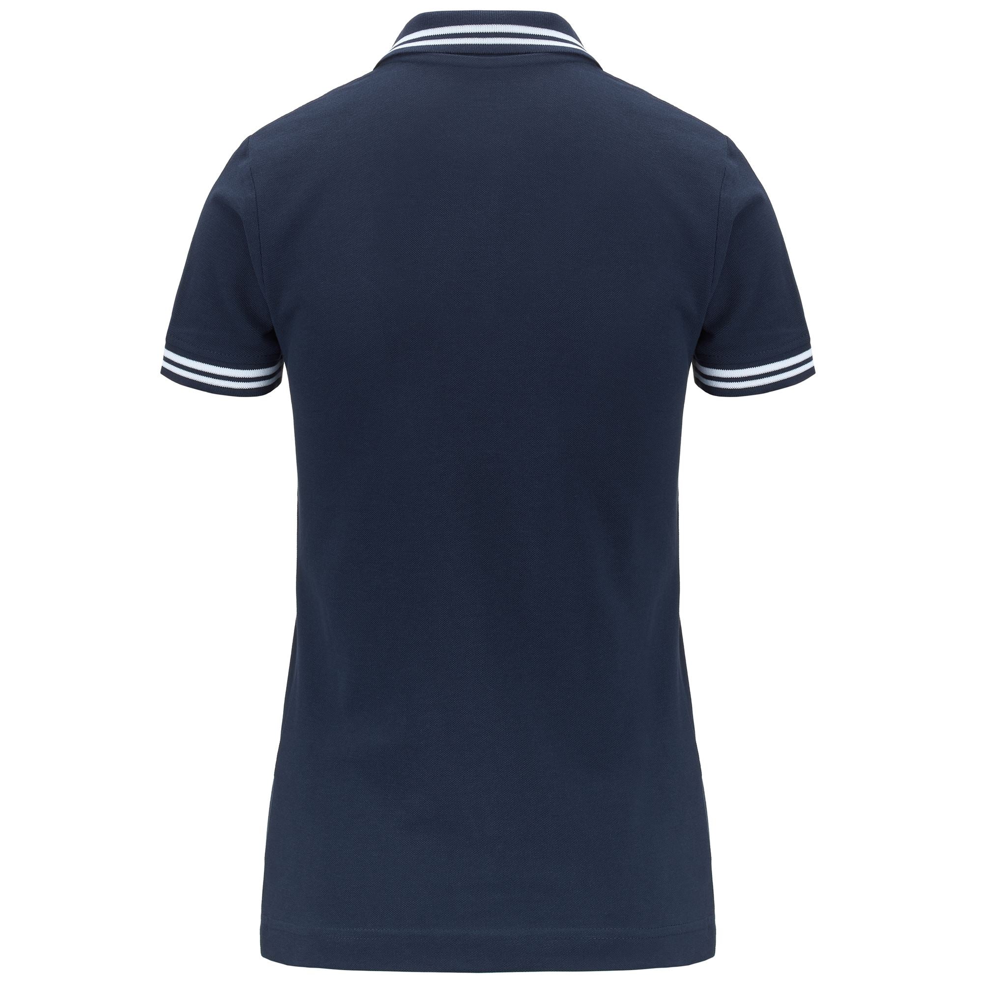 LOGO MALTAX WSS SLIM - Polo Shirts - Polo - Woman - BLUE MARITIME - Image 3