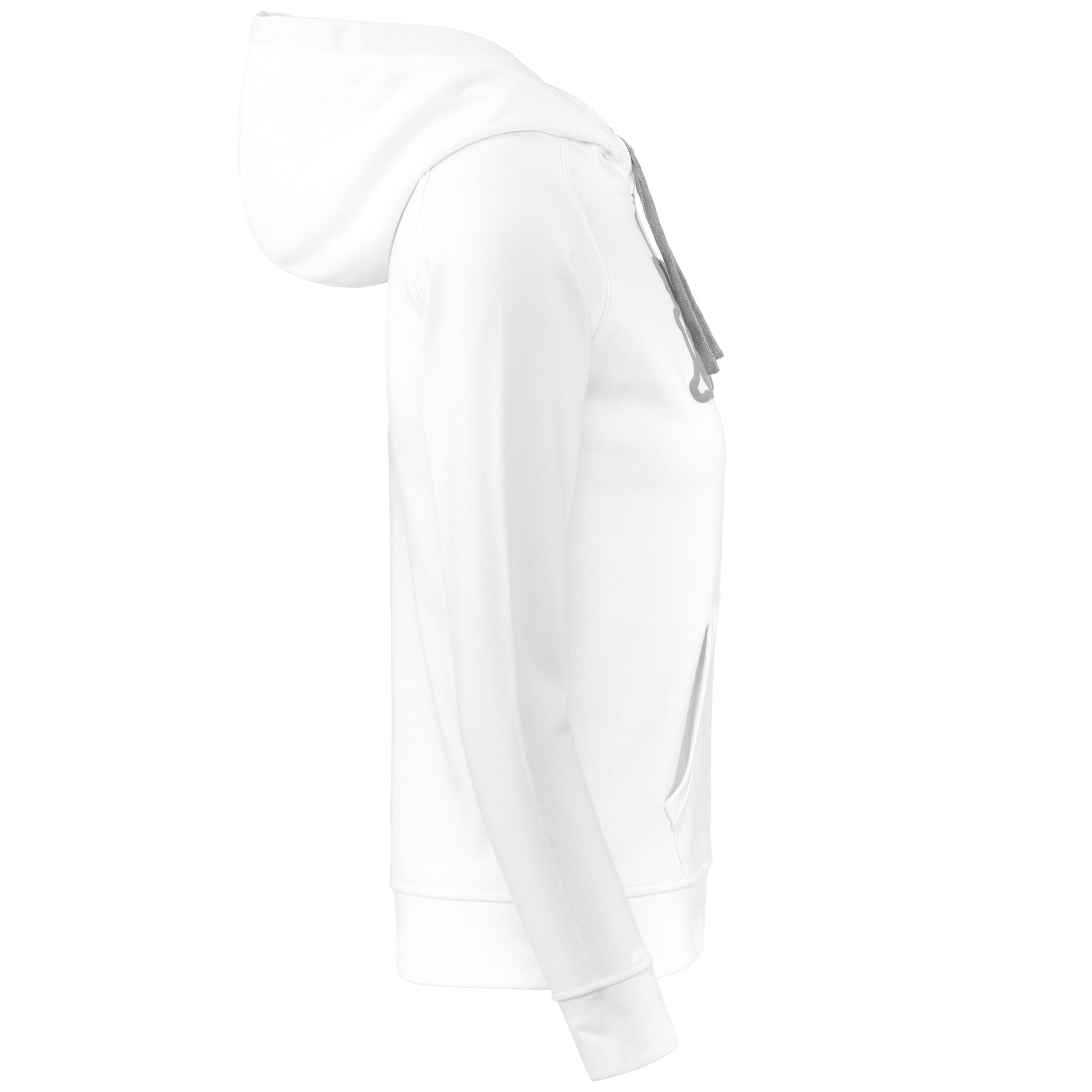 LOGO BELLE SLIM - Fleece - Jumper - Woman - WHITE-GREY MD MEL - Image 2