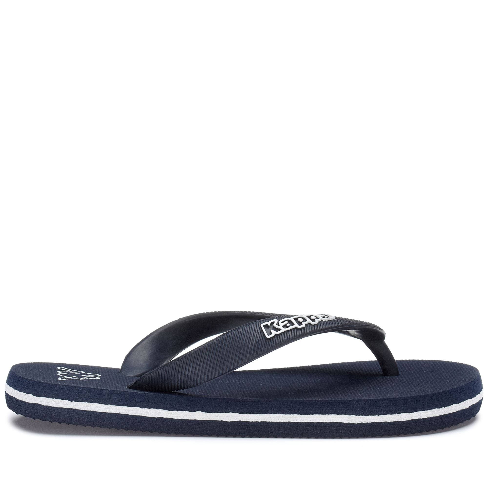LOGO MOKER KID - Flip-Flops - Thongs - Kid unisex - BLUE MARINE-WHITE - Image 2