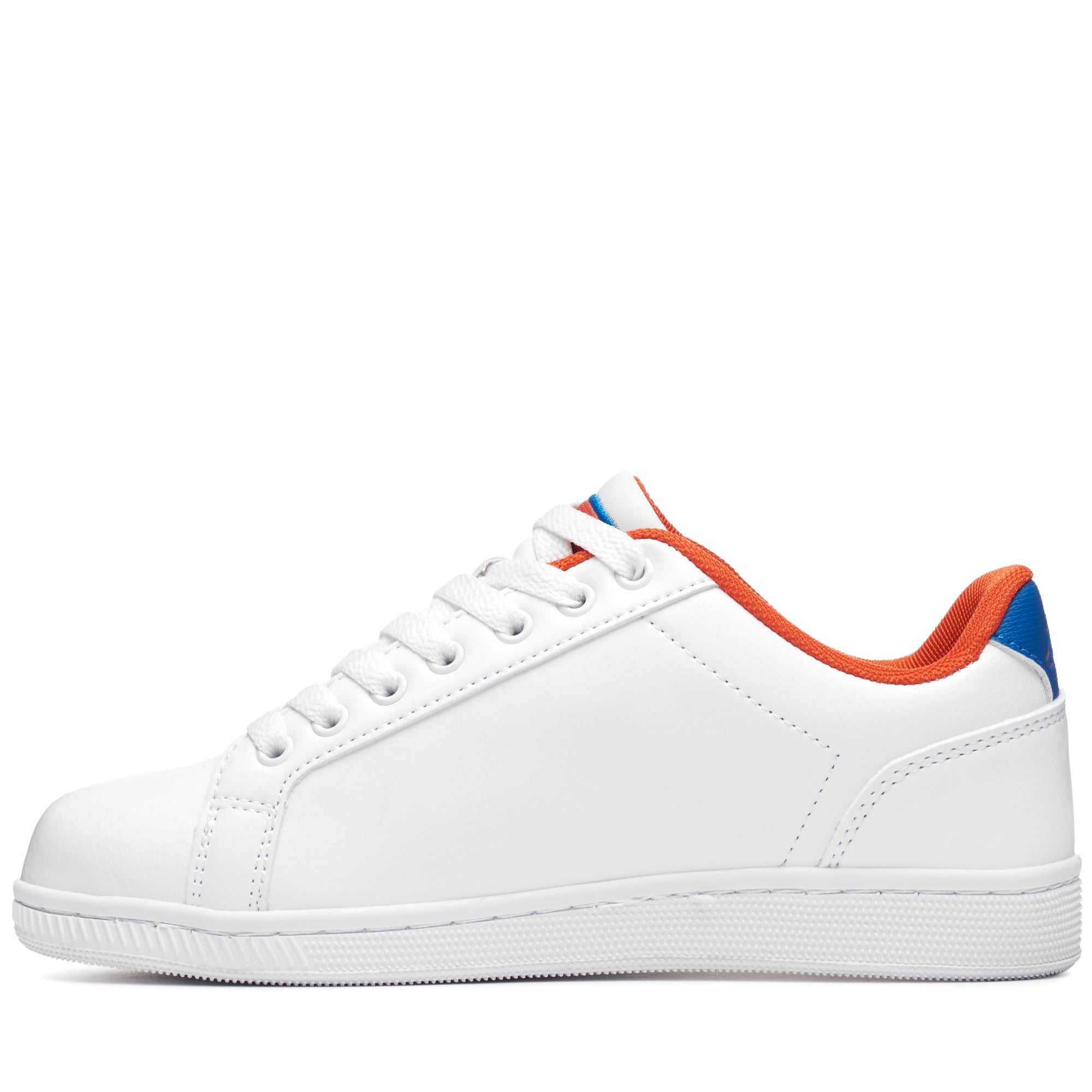 LOGO GALTER 5 - Sneakers - Low Cut - Unisex - WHITE-ORANGE DK - Image 4