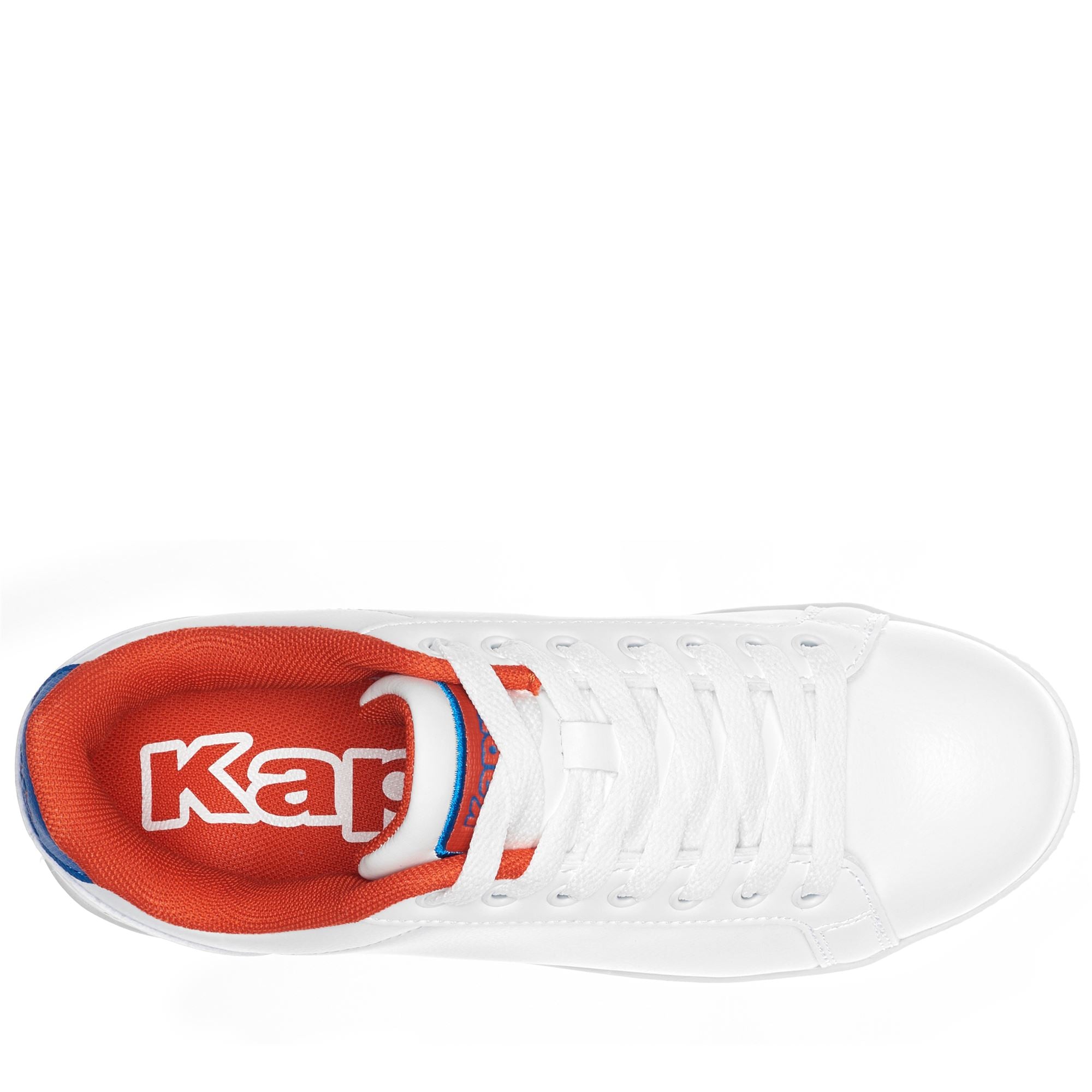 LOGO GALTER 5 - Sneakers - Low Cut - Unisex - WHITE-ORANGE DK - Image 5