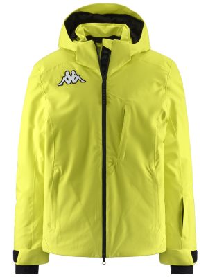 6CENTO 606 - Jackets - Mid - Man - YELLOW LIME-BLACK