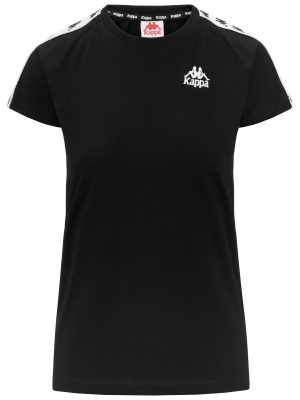 222 BANDA APAN - T-ShirtsTop - T-Shirt - Woman - BLACK-WHITE
