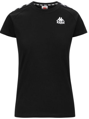 222 BANDA APAN - T-ShirtsTop - T-Shirt - Woman - BLACK-WHITE