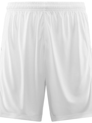 KAPPA4SOCCER DELEBIO - Shorts - Sport Shorts - Man - WHITE-SILVER