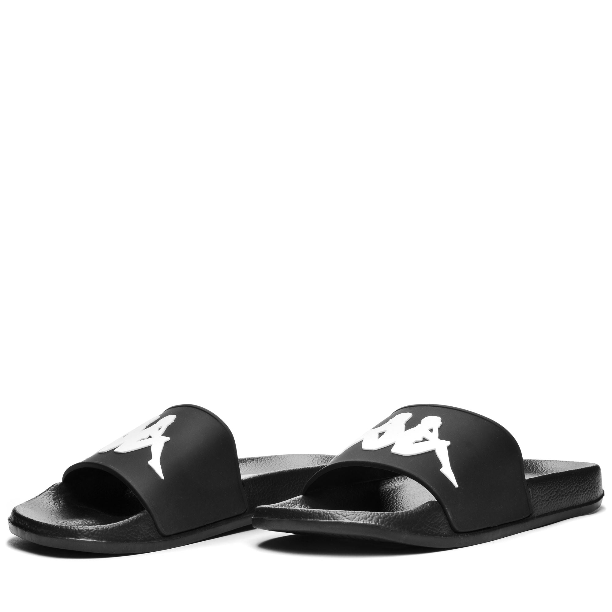 CAIUS 1 - Flip-Flops - Stripe - Unisex - BLACK-WHITE