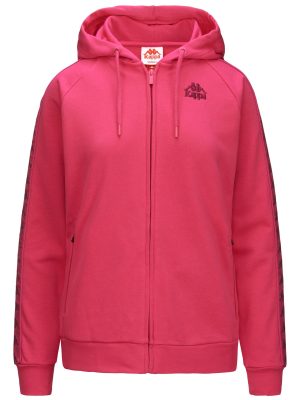 222 BANDA BALZI 2 - Fleece - Jacket - Woman - FUCHSIA BRIGHT ROSE-FUCHSIA PURPLE