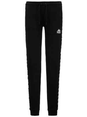 222 BANDA BARNU 2 - Pants - Sport Trousers - Woman - BLACK-WHITE