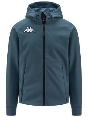 6CENTO  687K - Fleece - Jacket - Man - GREY ASPHALT-BLACK