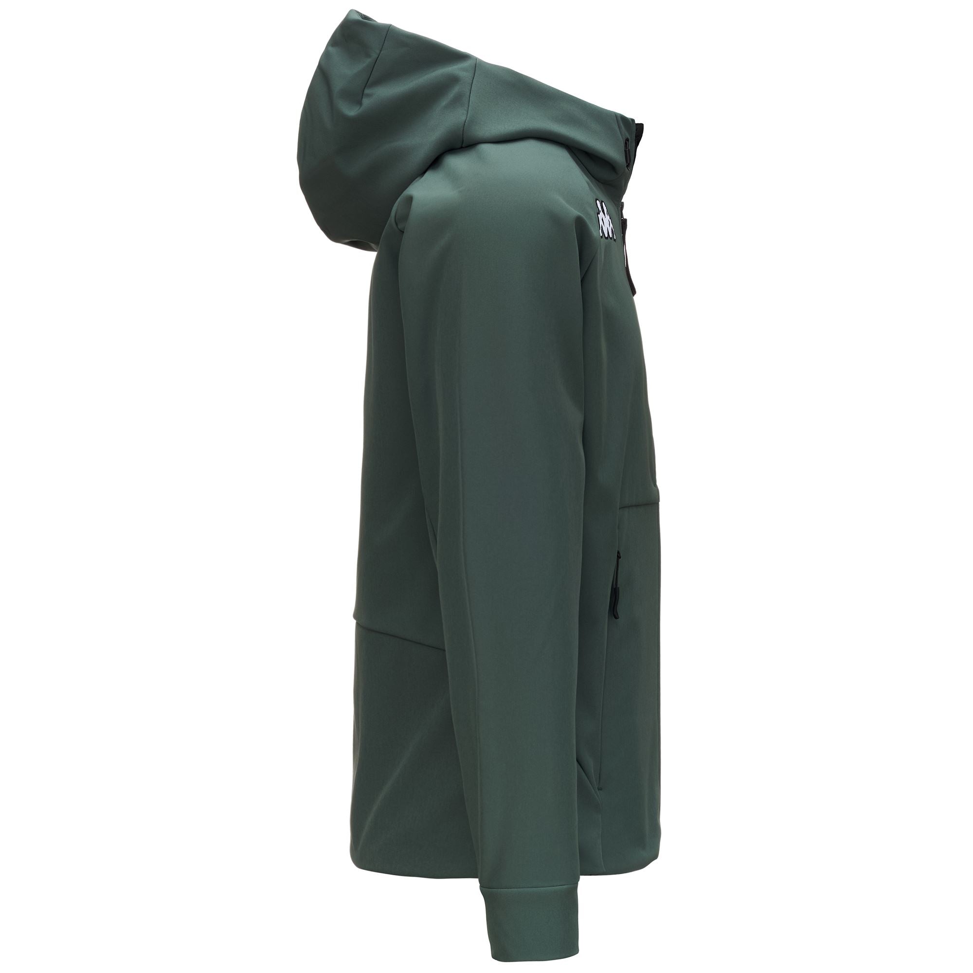 6CENTO 687K - Fleece - Jacket - Man - GREEN DK FOREST-BLACK - Image 2