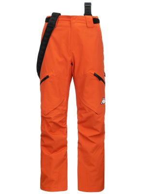 6CENTO 622P - Pants - Sport Trousers - Man - ORANGE SMUTTY-BLACK