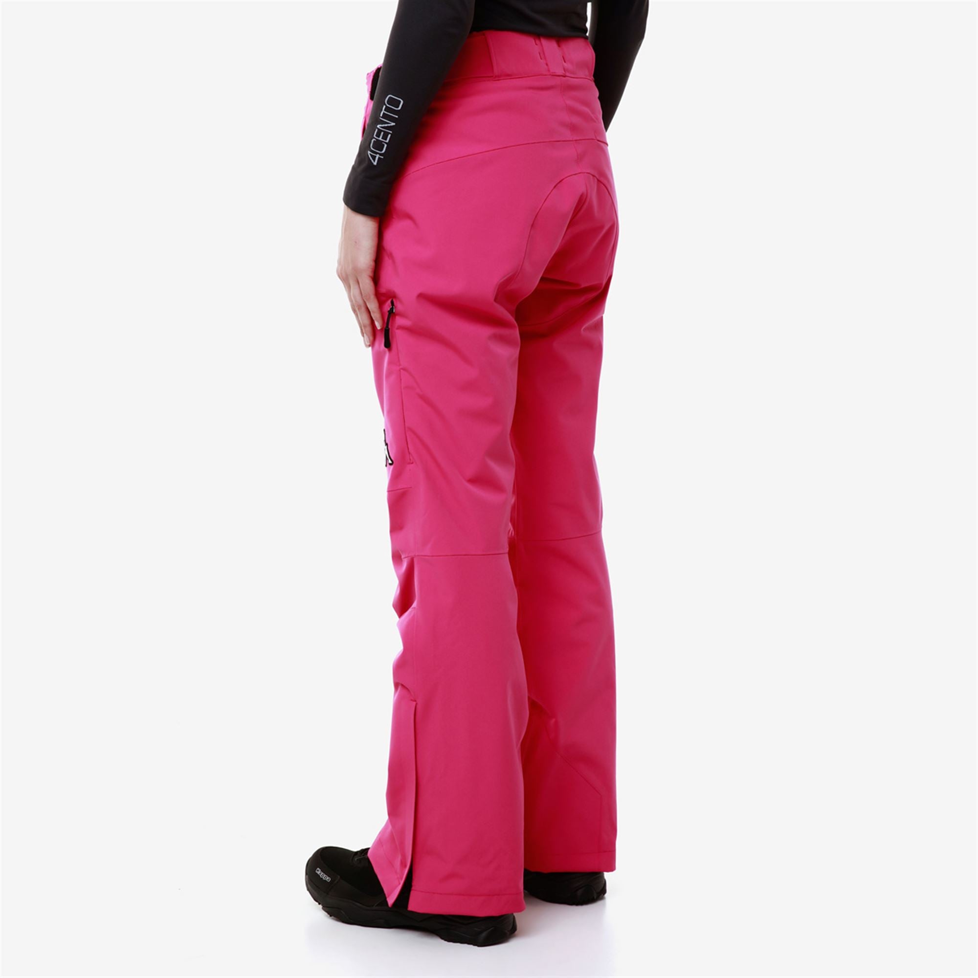 6CENTO 665P - Pants - Sport Trousers - Woman - FUCHSIA PURPLE-BLACK - Image 6