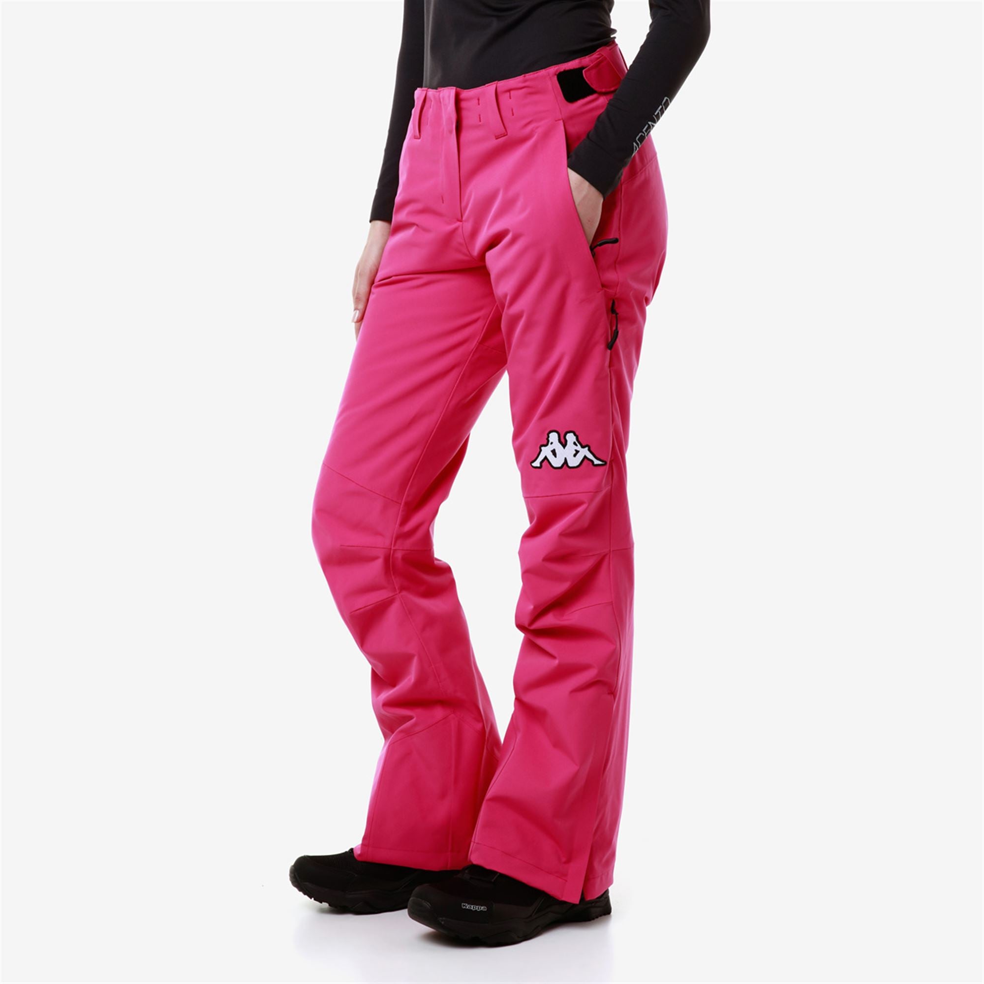 6CENTO 665P - Pants - Sport Trousers - Woman - FUCHSIA PURPLE-BLACK - Image 5