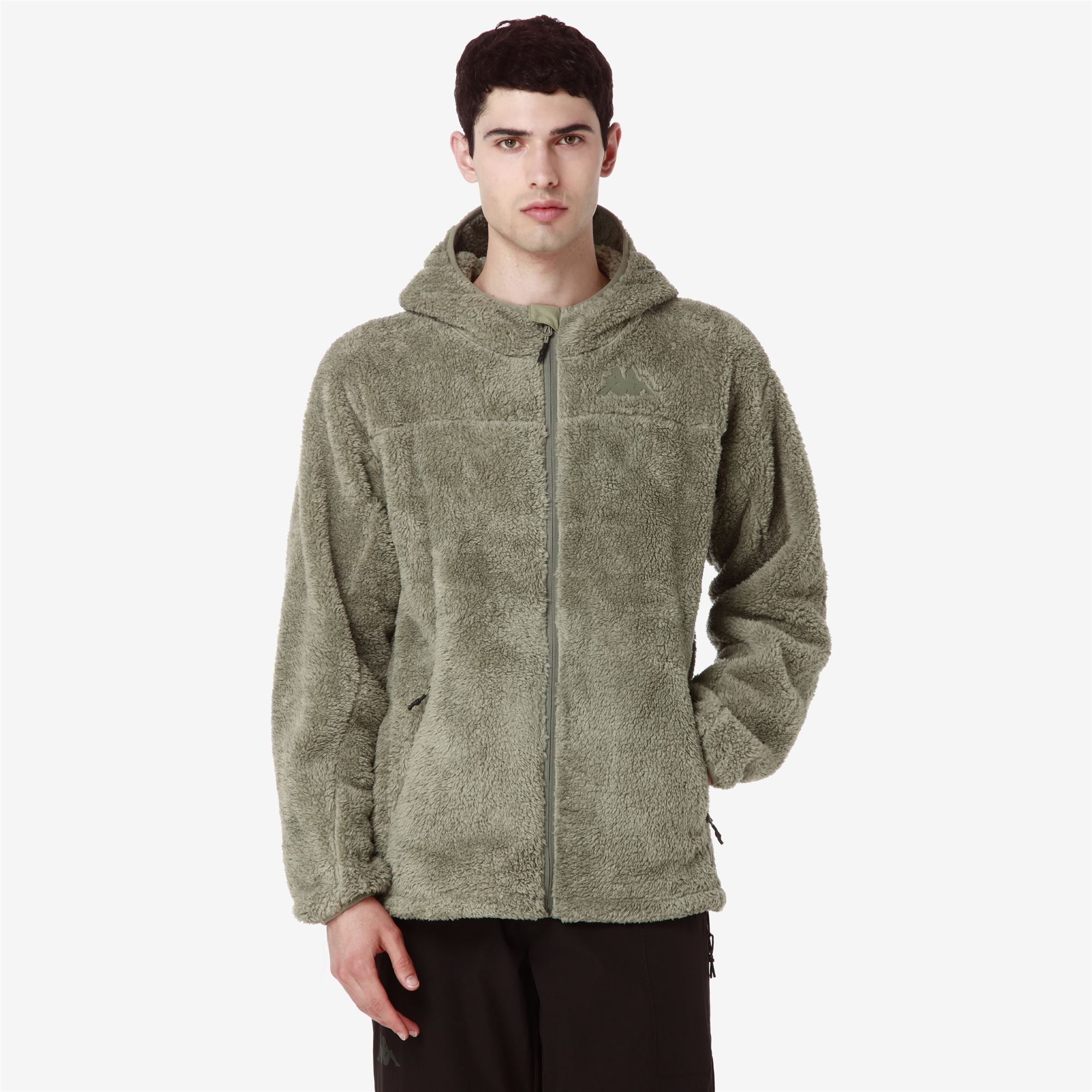 6CENTO 635C - Fleece - Jacket - Man - GREEN OAK - Image 4