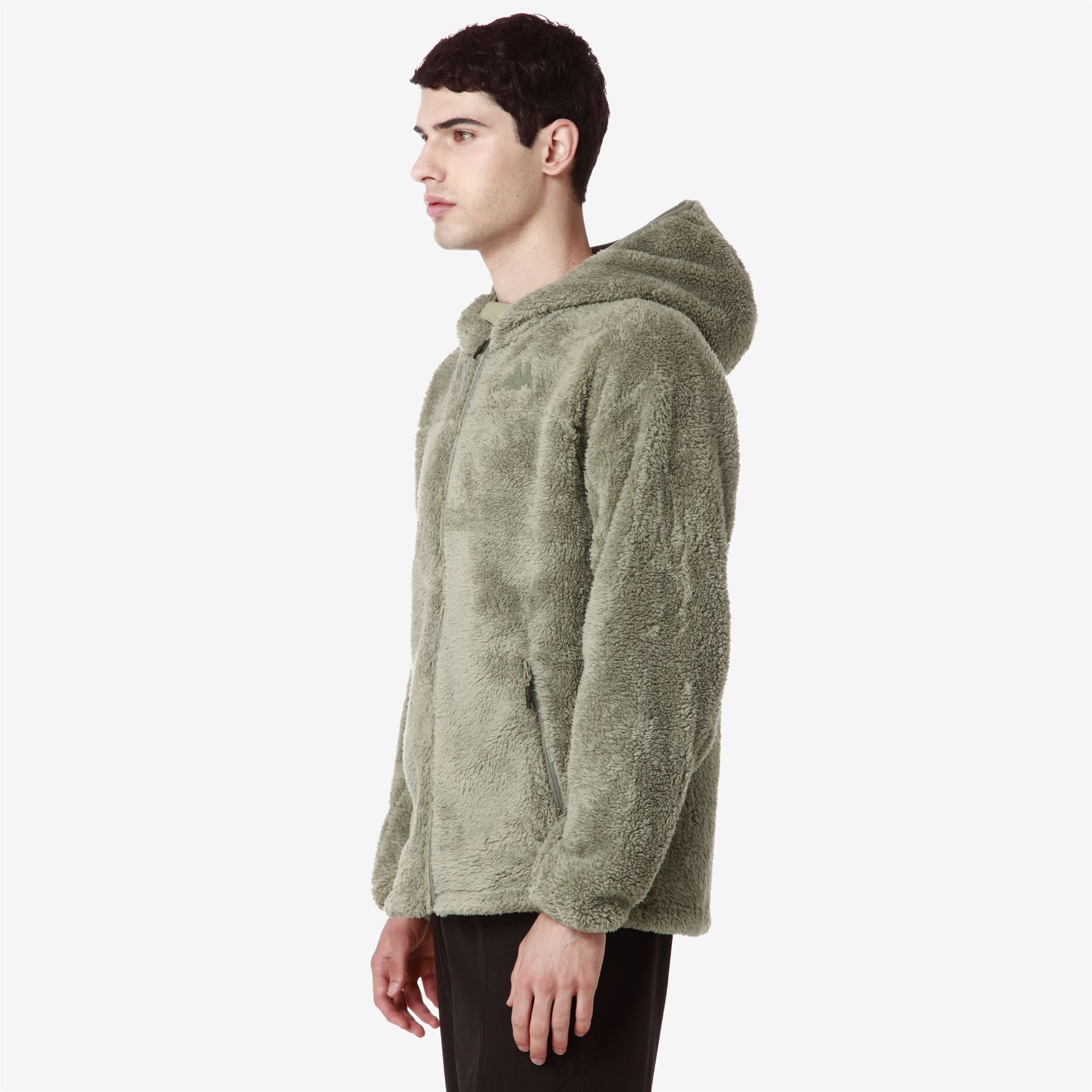 6CENTO 635C - Fleece - Jacket - Man - GREEN OAK - Image 5