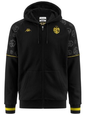 ARETON SPEZIA - Fleece - Jumper - Man - BLACK-GOLD
