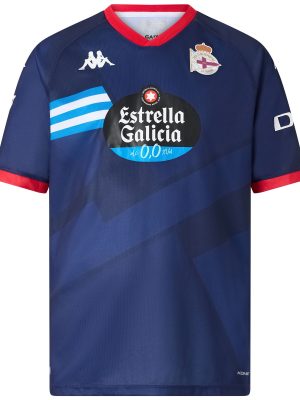 KOMBAT 2025 DEPORTIVO - Active Jerseys - Shirt - Man - BLUE DK-RED-SPONSOR1