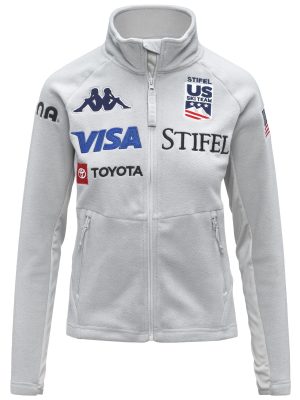 688C US - Fleece - Jacket - Woman - Grey Lt Lead