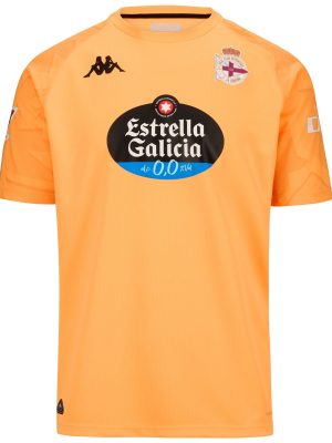 KOMBAT GK 2025 DEPORTIVO - Active Jerseys - Shirt - Man - NEON ORANGE-BLACK