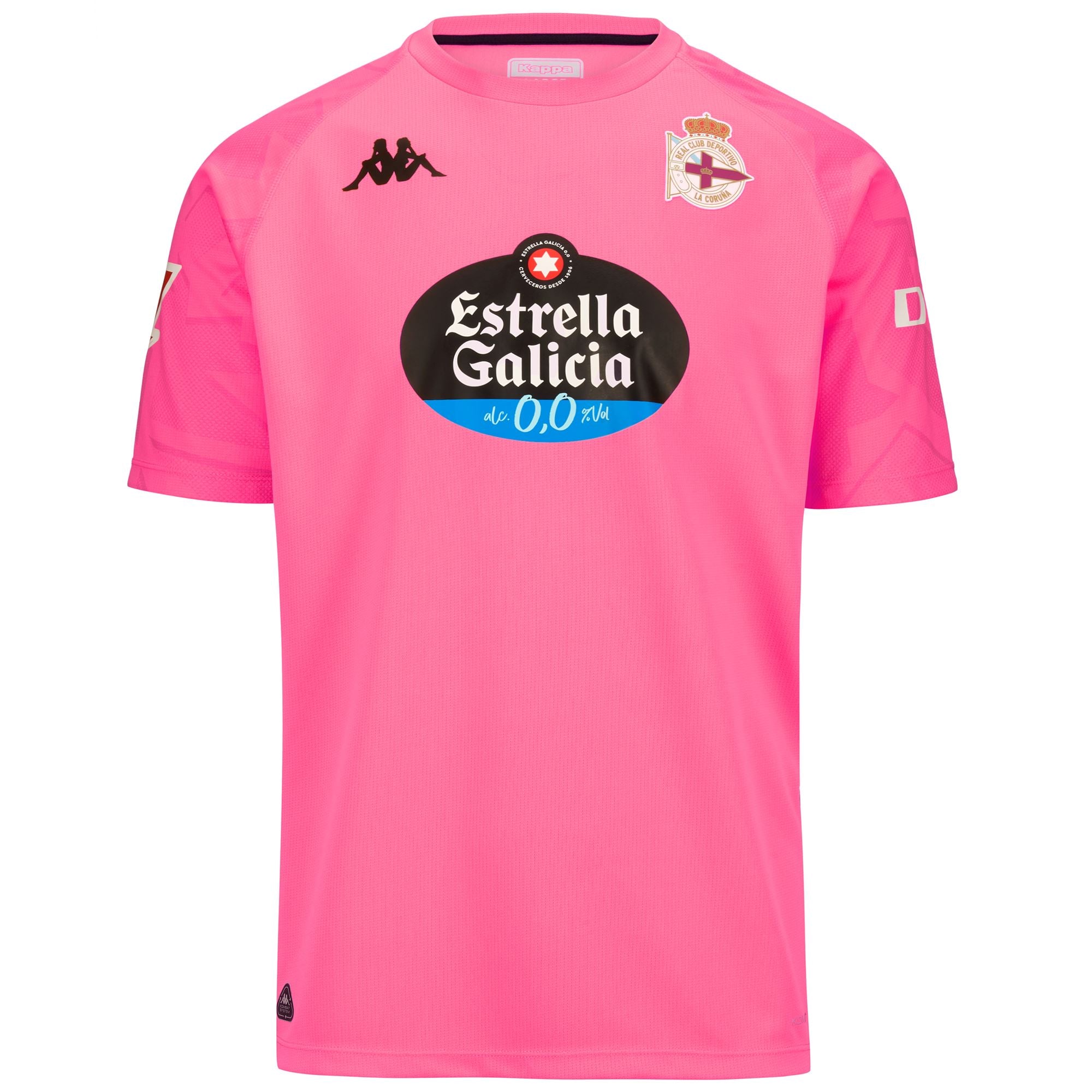 KOMBAT GK 2025 DEPORTIVO - Active Jerseys - Shirt - Man - NEON FUCHSIA-BLACK