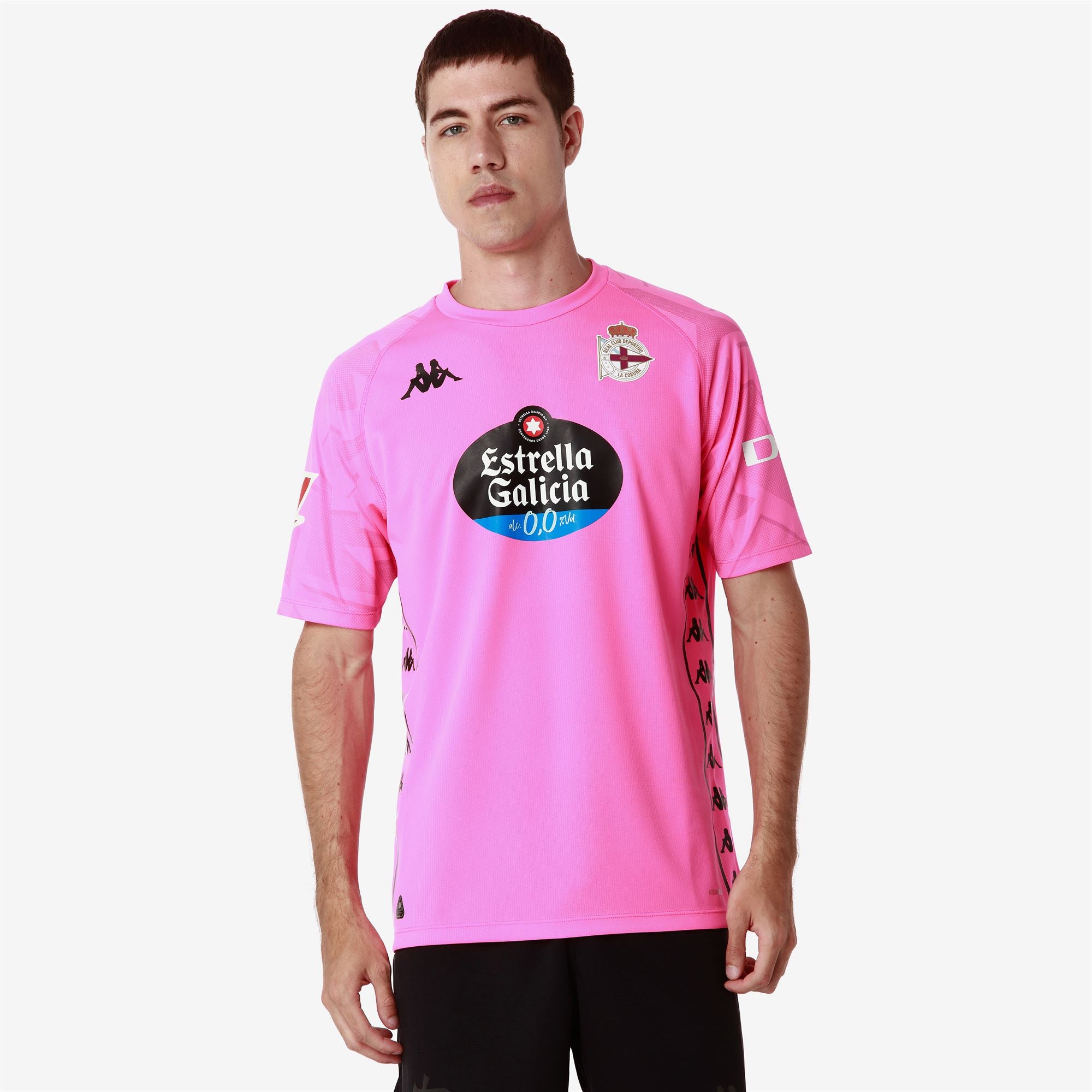 KOMBAT GK 2025 DEPORTIVO - Active Jerseys - Shirt - Man - NEON FUCHSIA-BLACK - Image 4