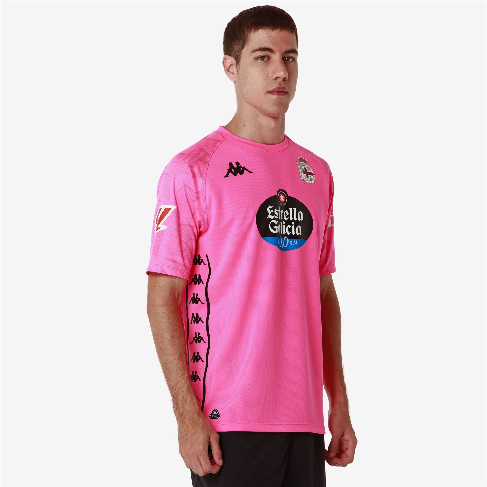 KOMBAT GK 2025 DEPORTIVO - Active Jerseys - Shirt - Man - NEON FUCHSIA-BLACK - Image 5