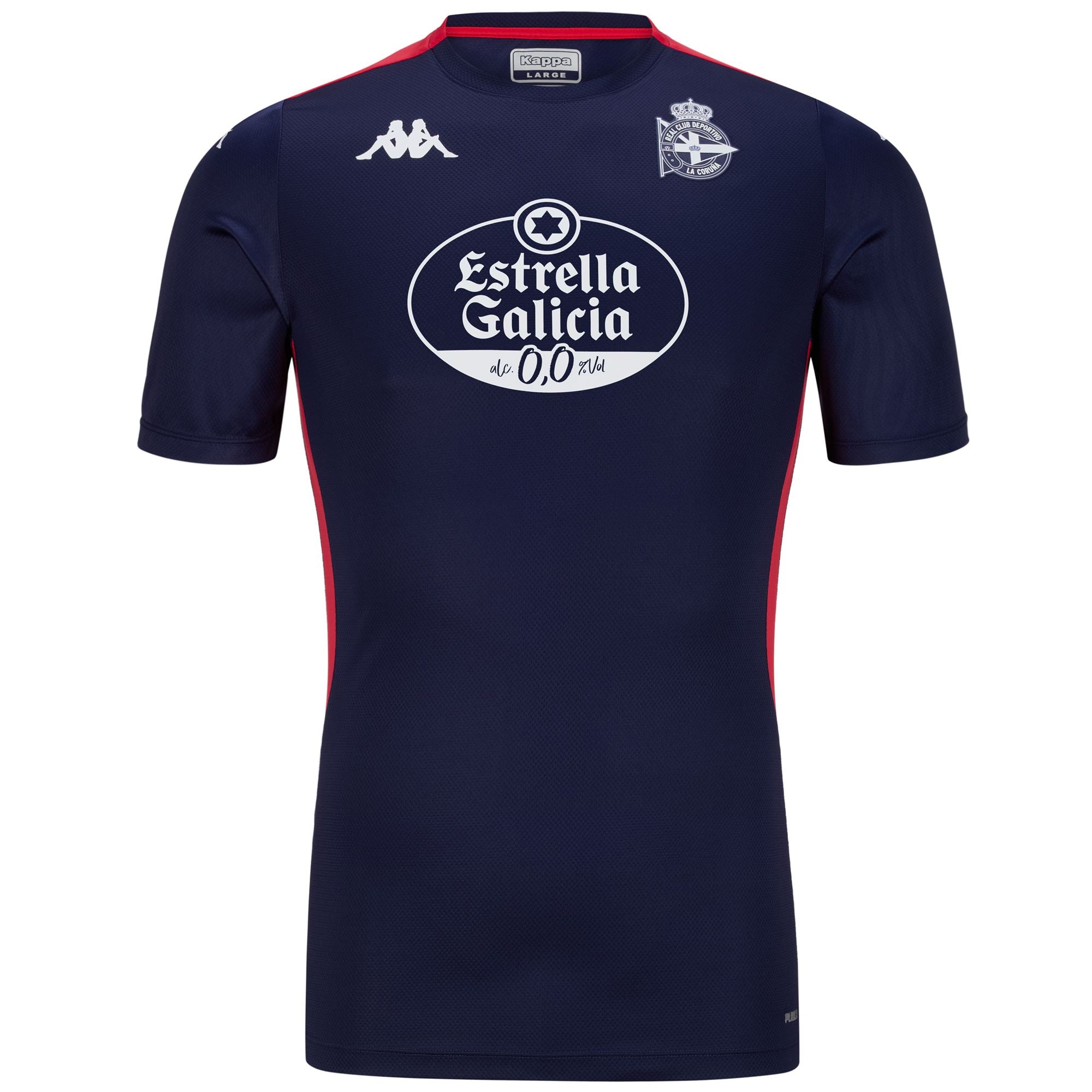 ABOU PRO 8 DEPORTIVO - Active Jerseys - Shirt - Man - BLUE MARINE-RED DK-SPONSOR