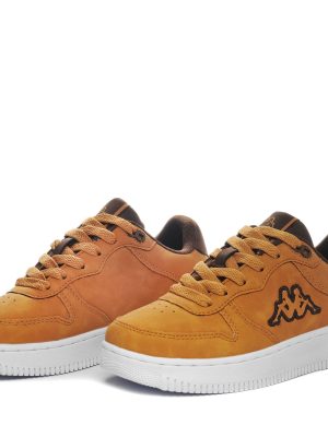 LOGO MASERTA 4 KID - Sneakers - Low Cut - Kid unisex - YELLOW TAN-BROWN