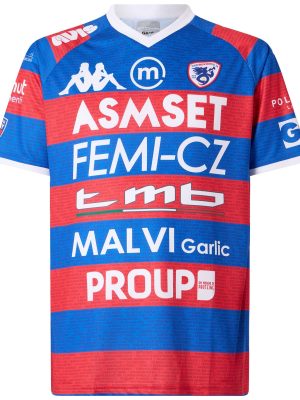 ORNELLA ROVIGO - Active Jerseys - Shirt - Man - BLUE ROYAL-RED-WHITE