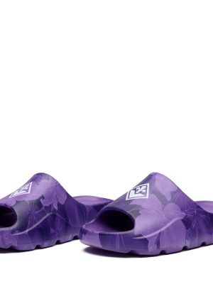 PLUME 2 FIORENTINA - Flip-Flops - Stripe - Unisex - VIOLET INDIGO-WHITE