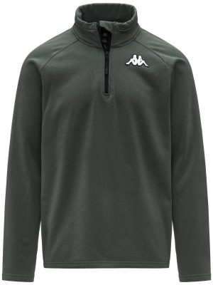 821 - Fleece - Jacket - Unisex - Green Rosin-Black