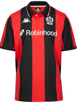 KOMBAT 2026 HOME OGC NICE - Active Jerseys - Shirt - Man - RED-BLACK-SPONSOR
