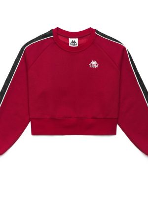 222 BANDA MARBELLA 2 - Fleece - Jumper - Woman - RED RACING-BLACK-WHITE