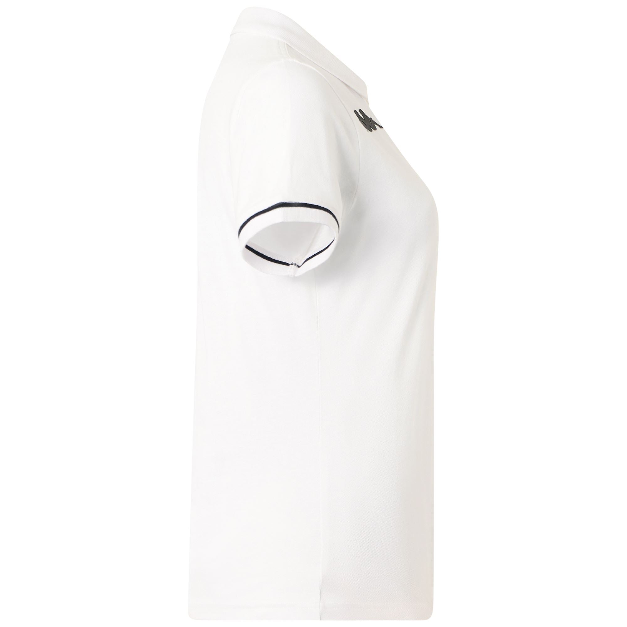 KAPPA4TRAINING BARLA - Polo Shirts - Polo - Woman - WHITE-BLACK - Image 2