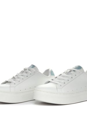 LOGO ISABEL - Sneakers - Low Cut - Woman - WHITE-IRIDESCENT