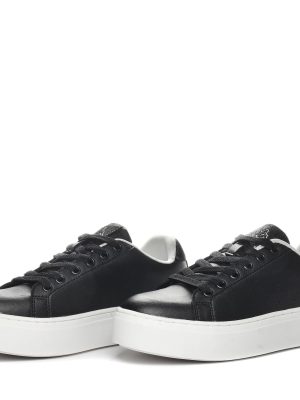 LOGO ISABEL - Sneakers - Low Cut - Woman - BLACK-GLITTER